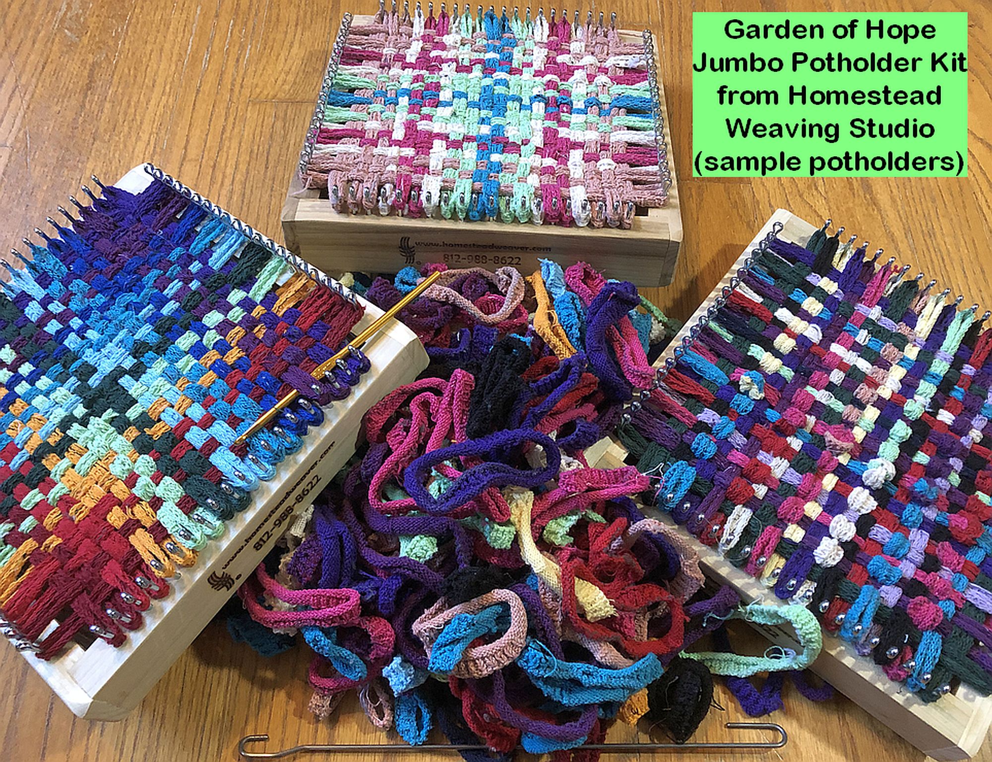 potholders and looms